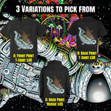 Coachella Astronaut Silk Screened Shirt or Hoodie - CHOOSE YOUR STYLE AND SIZE