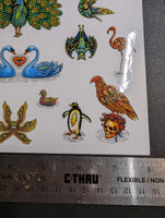 Dead Birds Sticker Sheets - 8" x 10"