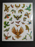 Dead Birds Sticker Sheets - 8" x 10"