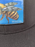 Endangered Bee Trucker Hat Signed by EMEK | Edition of 45 + Bonus Sticker