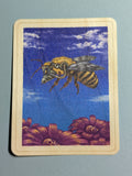 Endangered Bee Cotton Twill Dad Hat Signed by EMEK | Edition of 45 + Bonus Sticker