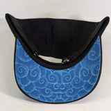 Whale Shark Black Cotton Twill Hat Signed by EMEK + Bonus Sticker