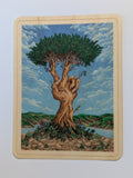 Set B of 4 Birch Veneer Wood Stickers