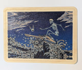 Set B of 4 Birch Veneer Wood Stickers