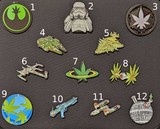Individual Stoned Wars Pins - Choose your pins!
