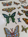 Butterfly Sticker Sheet - 8" x 10"