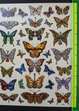 Butterfly Sticker Sheet - 8" x 10"