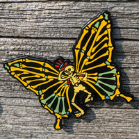 Dead Butterfly Pin (Skeleton) - Open Edition
