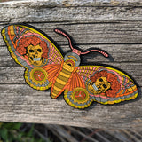 Dead Butterfly Pin (Rose Skulls) - Open Edition