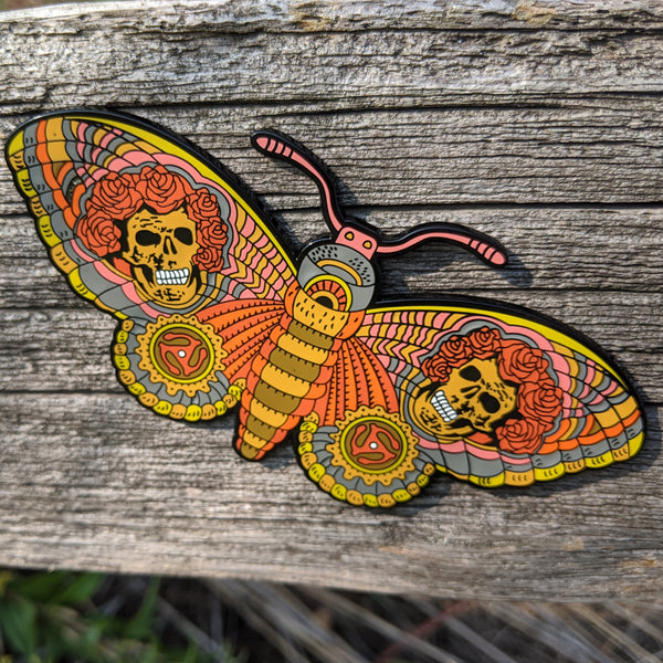 Set of 7 Silver Metal XL Dead Butterfly Pins – Official Emek Artman Merch