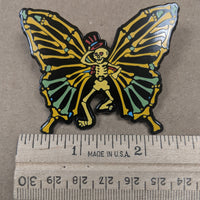 Dead Butterfly Pin (Skeleton) - Open Edition