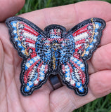 Uncle Sam Dead Butterfly Patch - Open Edition