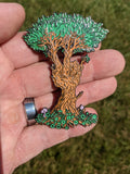 All 5 Peace Tree Enamel Pins - Matching #'s