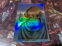 Set of 4 Holographic Stoned Wars Foil Stickers