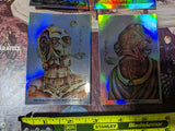 Set of 4 Holographic Stoned Wars Foil Stickers