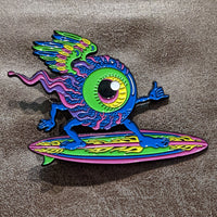 Surfing Eyeball Enamel Pins - Matching #'s