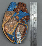 Astronaut Heart Enamel Pins - Matching #'s