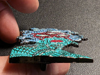 Alien Medusa 3D Enamel Pin - Edition of 250
